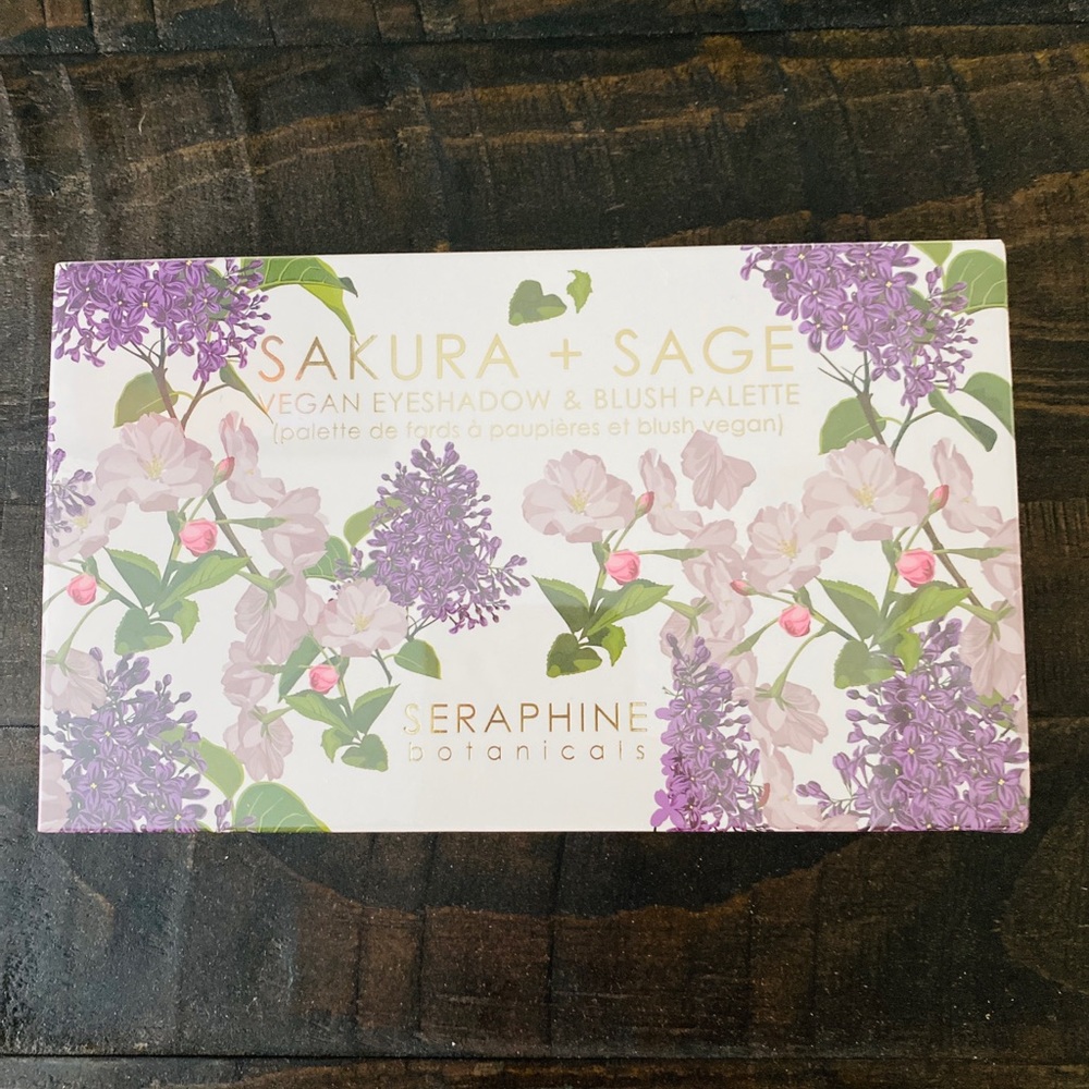 Sakura + Sage - Vegan Eyeshadow & Blush Palette